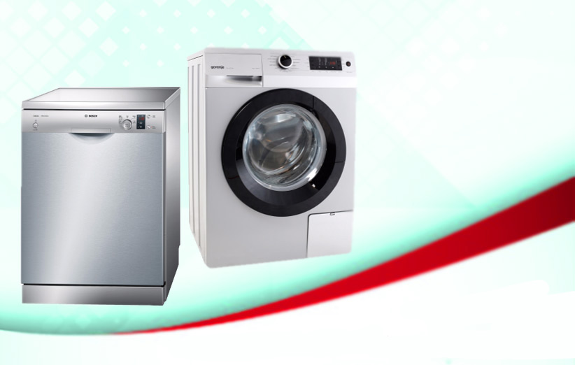ماشین لباسشویی و ماشین ظرفشویی