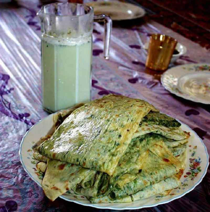کلانه نان محلی کردستان و حومه
