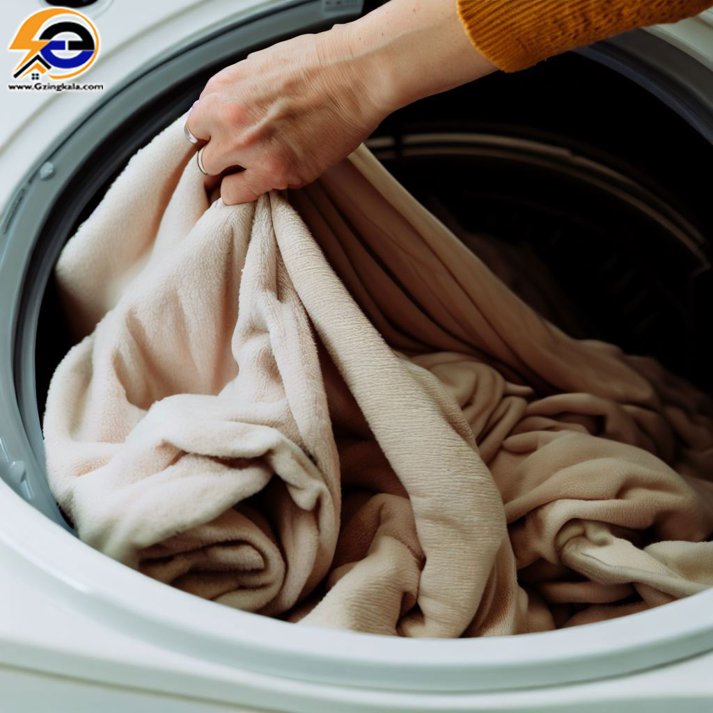 طریقه شستن انواع پتو و بالش در ماشین لباسشویی