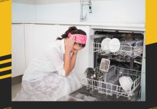 علت صدا دادن ماشین ظرفشویی هنگام کار چیست؟