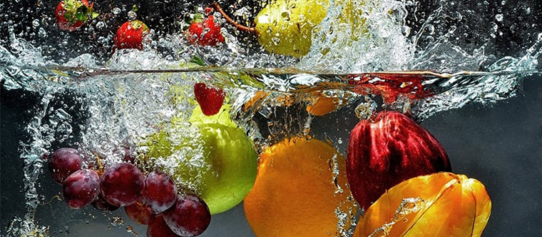 مراحل شستن میوه و سبزی در ماشین ظرفشویی