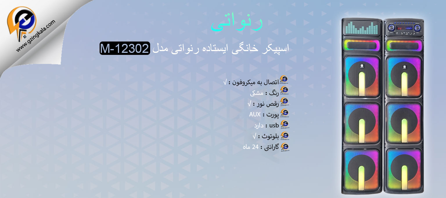 اسپیکر خانگی ایستاده رنواتی مدل M-12302