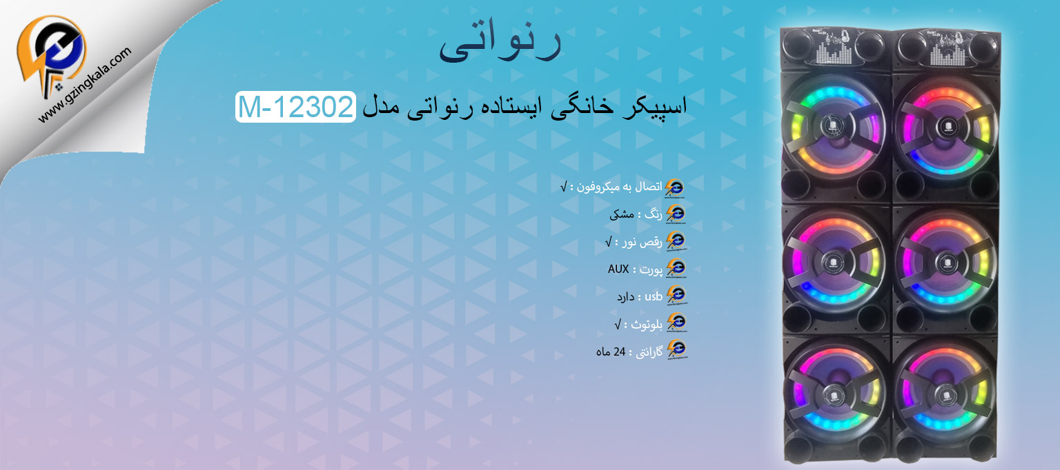 اسپیکر خانگی ایستاده رنواتی مدل M-12302