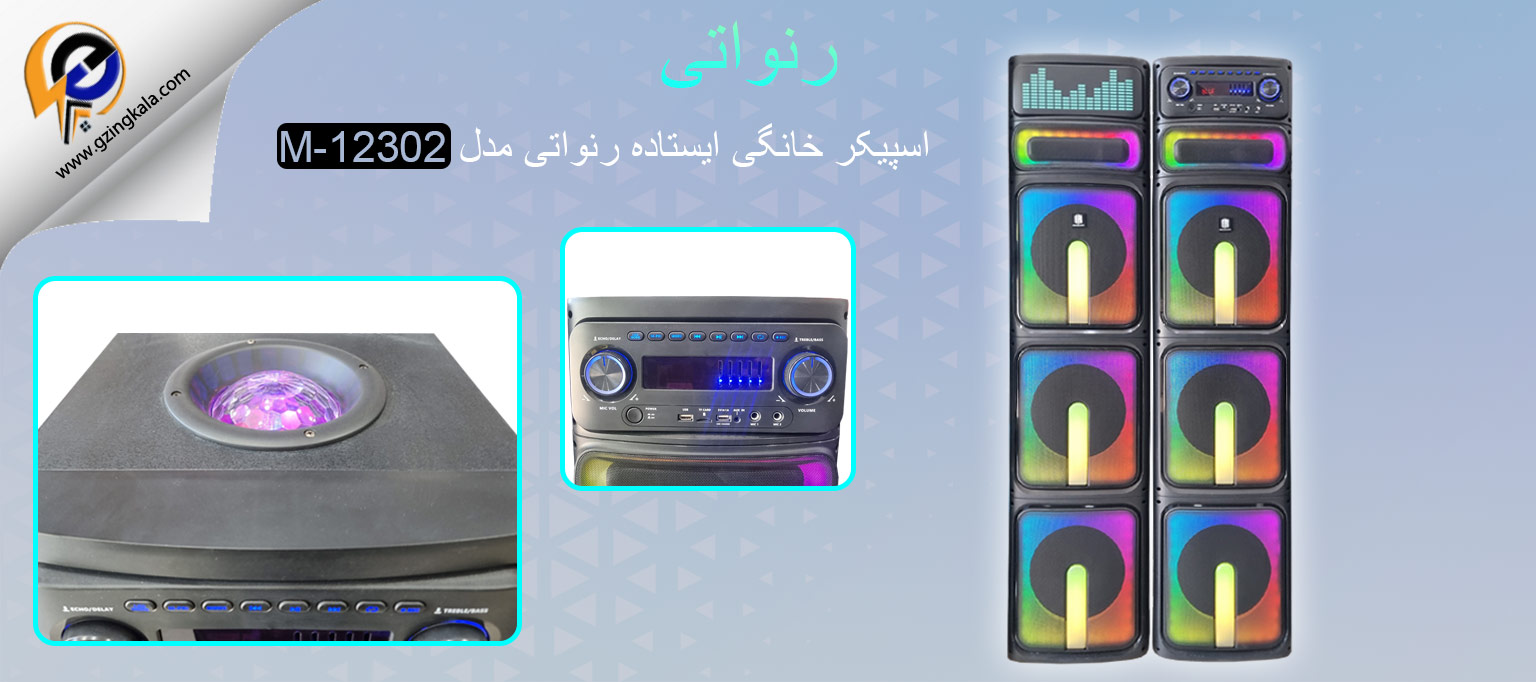 اسپیکر خانگی ایستاده رنواتی مدل M-12302