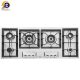 گاز رومیزی 6 شعله‌ استیل البرز مدل S-6121