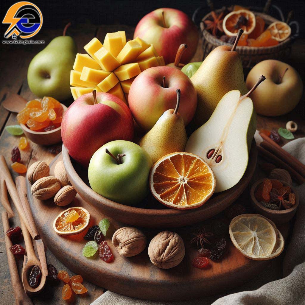 چطوری میوه خشک کنیم سیاه نشه؟ | 5 روش آسان