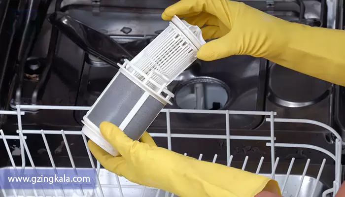جرم گیری فیلتر ماشین ظرفشویی