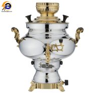 سماور گازی 5 لیتری عالی نسب مدل سیمینه نفیس طلایی