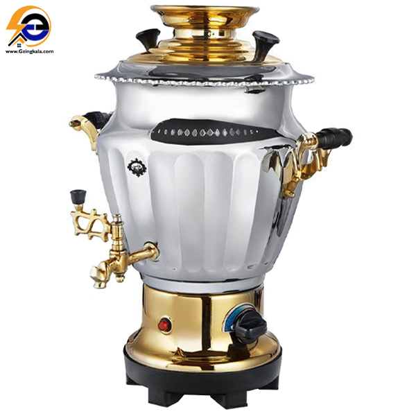7-liter-electric-samovar,-aali-nasab,-exquisite-golden-diamond-model-(4) سماور برقی 7 لیتری عالی نسب مدل الماس نفیس طلایی