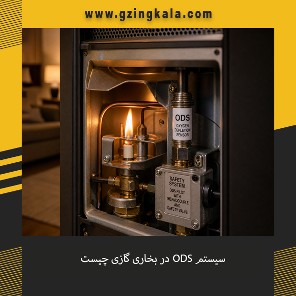 سیستم ODS در بخاری گازی و نحوه عملکرد آن برای جلوگیری از گازگرفتگی