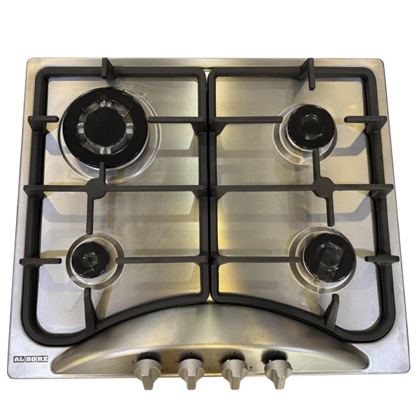 گاز رومیزی 4 شعله استیل البرز مدل S-4653 i